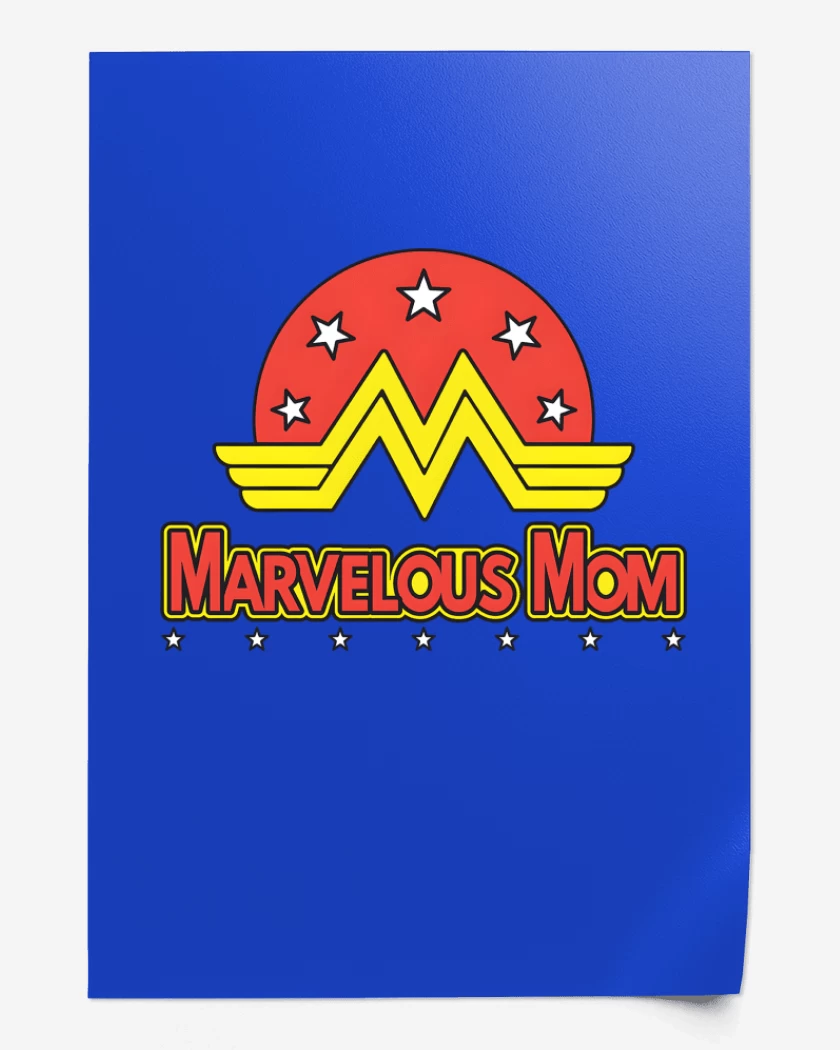 Print Mamá Maravilla