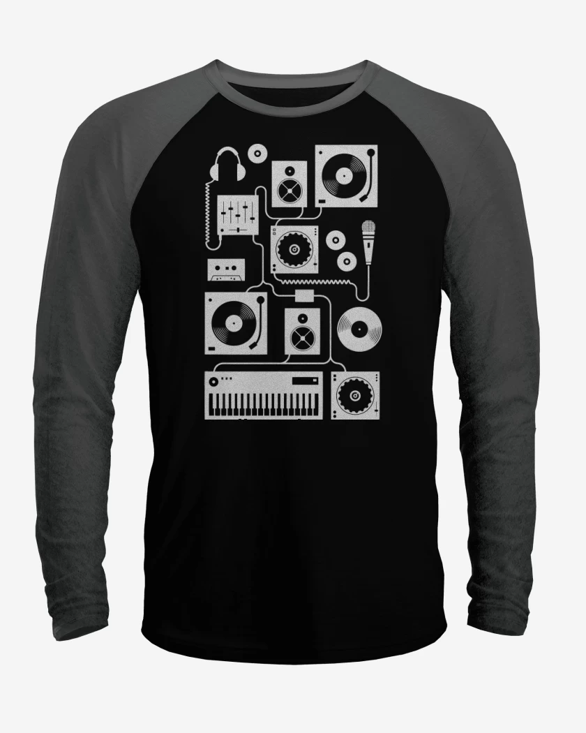 Polera Raglan Dj