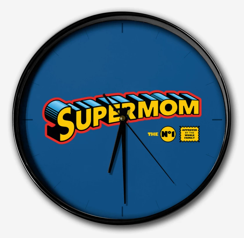 Reloj Azul Rey de Super Mamá