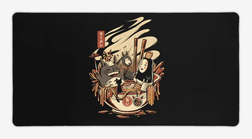 Mouse pad Gamer Ghibli Ramen