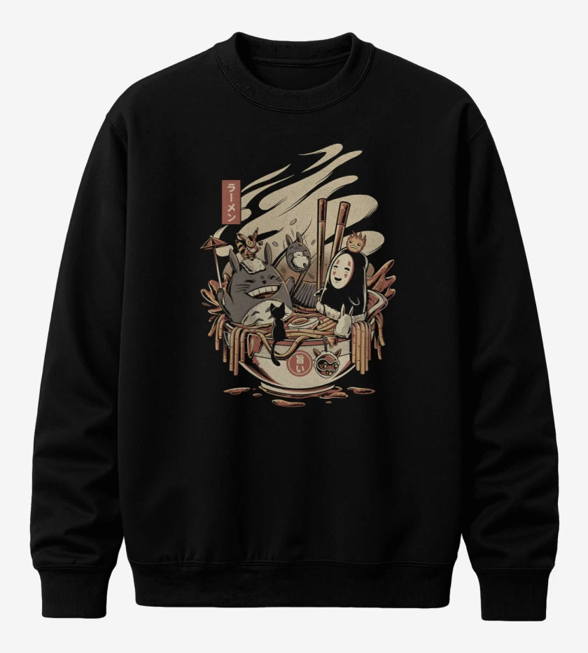 Poleron polo Ghibli Ramen
