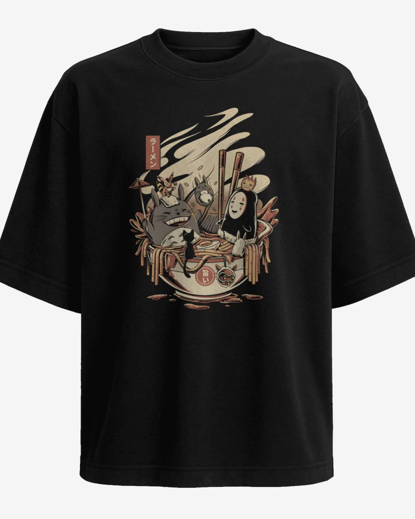 Polera Oversize Ghibli Ramen