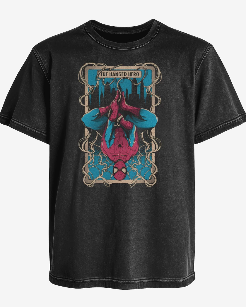 Polera desgastada The Hanged Hero