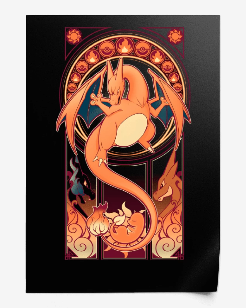 Print Dios Charizard