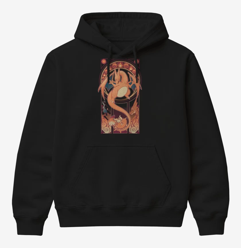 Poleron Canguro básico Dios Charizard