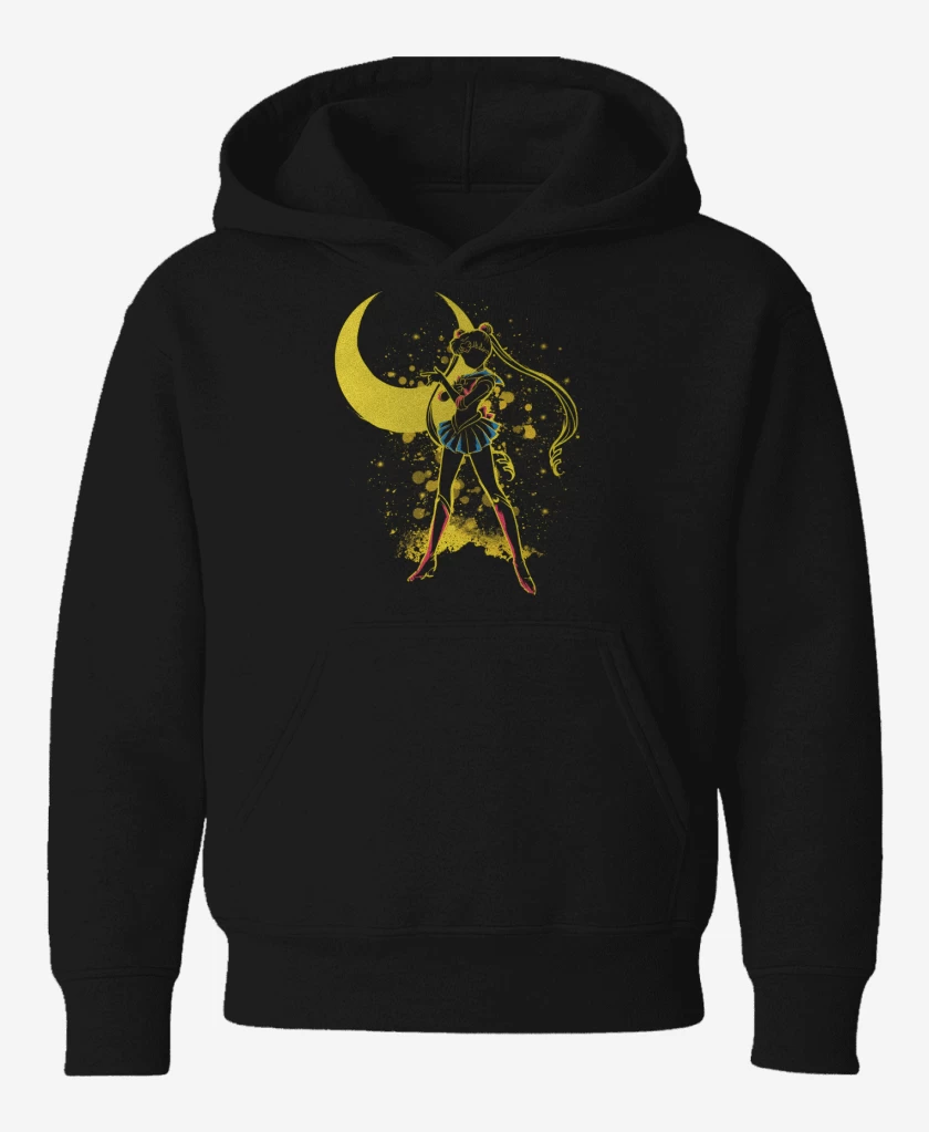 Poleron de niño Negro de Guardiana Lunar