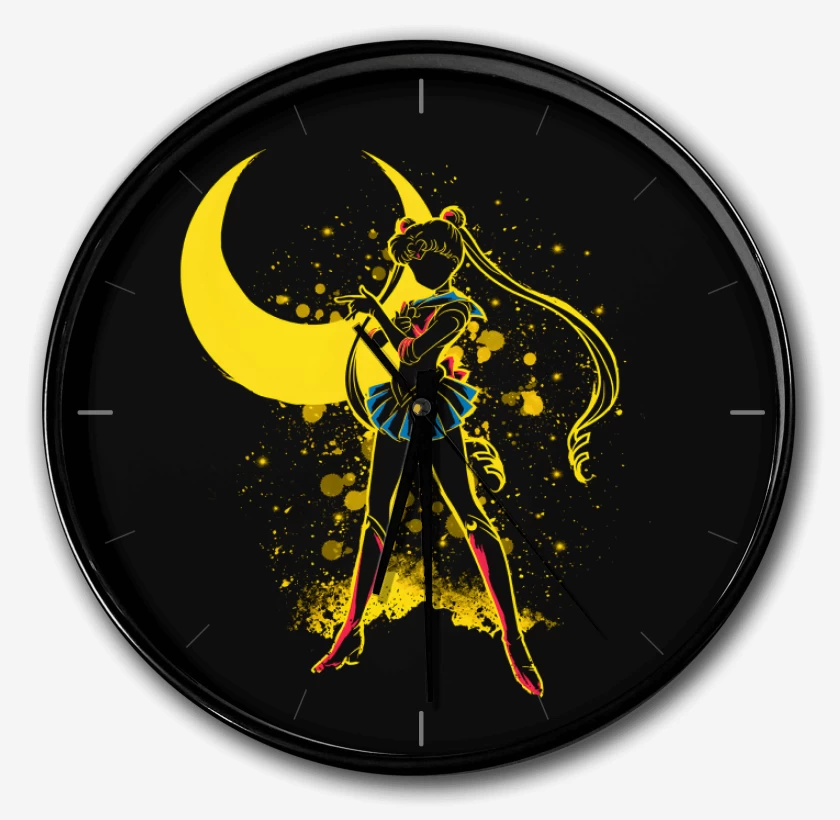 Reloj Negro de Guardiana Lunar