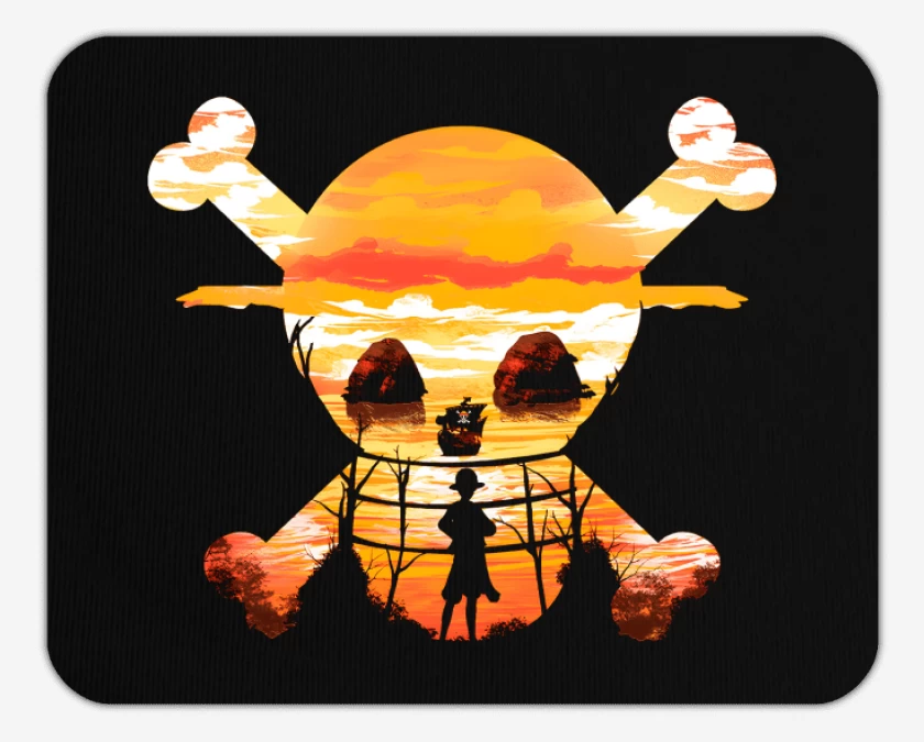 Mousepad Atardecer Pirata