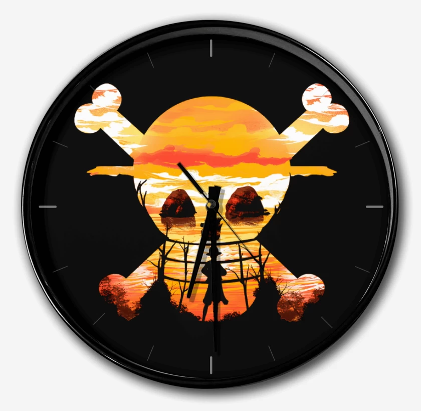 Reloj Atardecer Pirata
