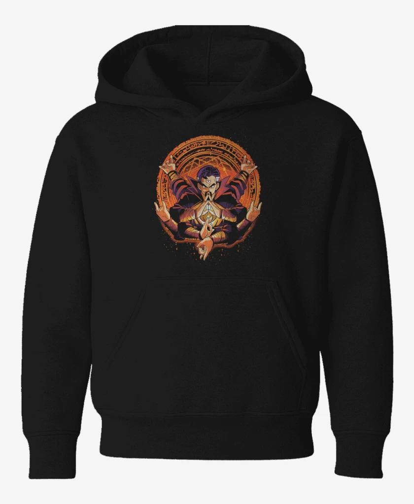 Poleron de niño Negro de Doctor Strange Z