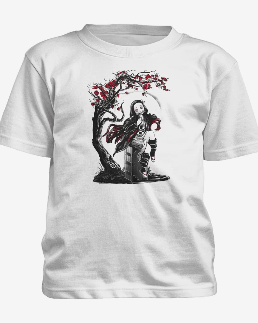 Polera de niño Nezuko Kawai