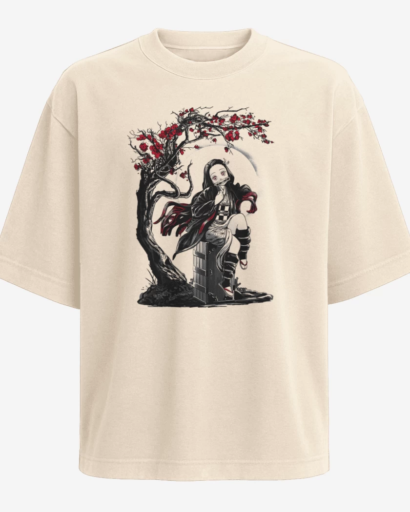 Polera Oversize Nezuko Kawai