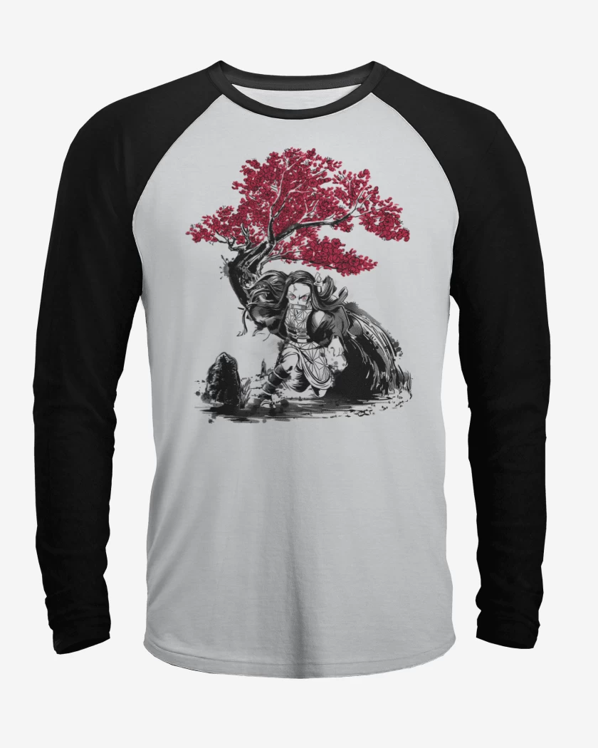 Polera Raglan Nezuko Demonio