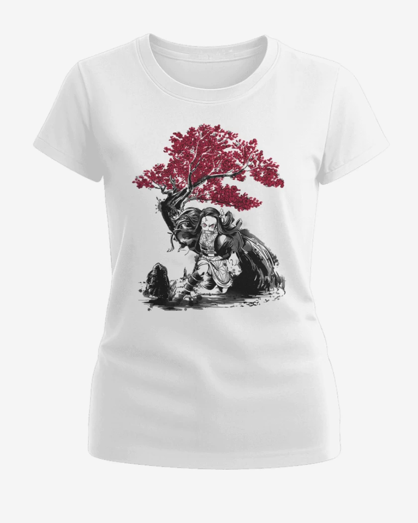 Polera de Mujer Nezuko Demonio