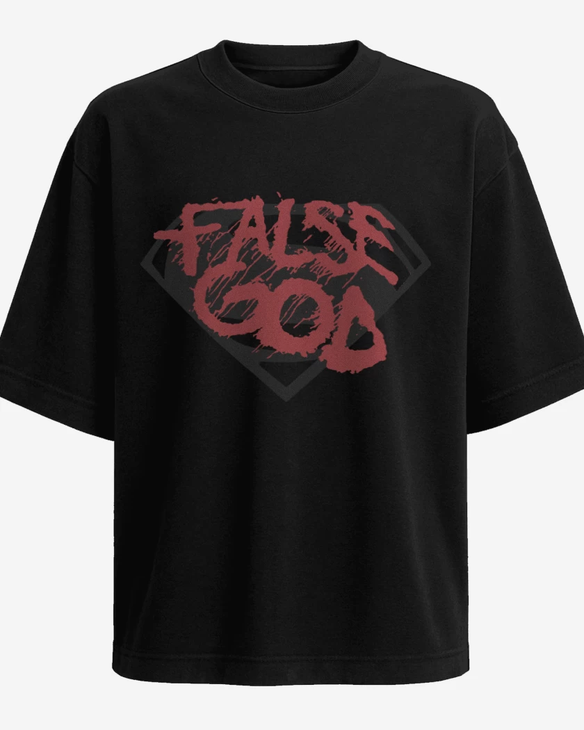 Polera Oversize False God