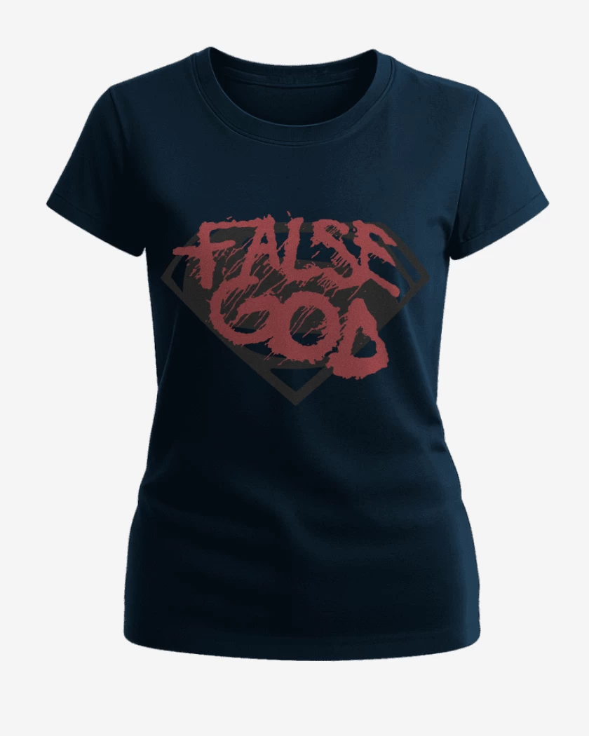 Polera de Mujer Azul Marino de False God