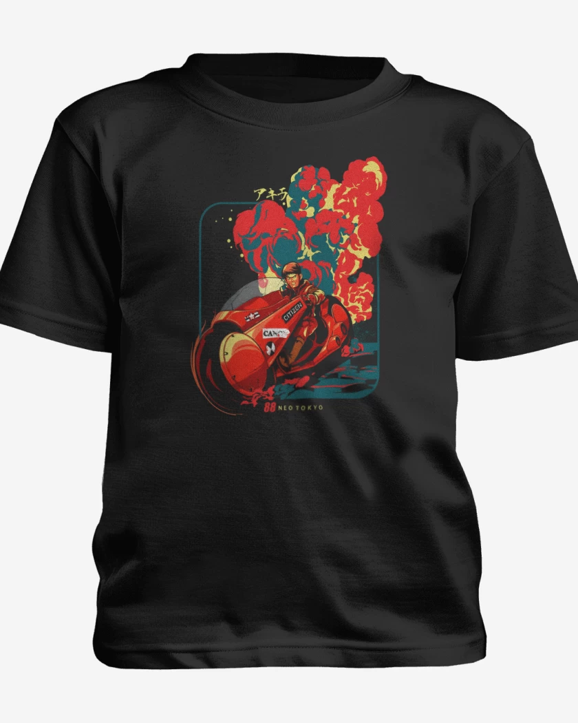 Polera de niño Negro de Neo Akira