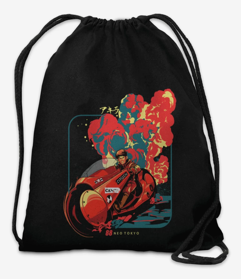 Mochila Negro de Neo Akira