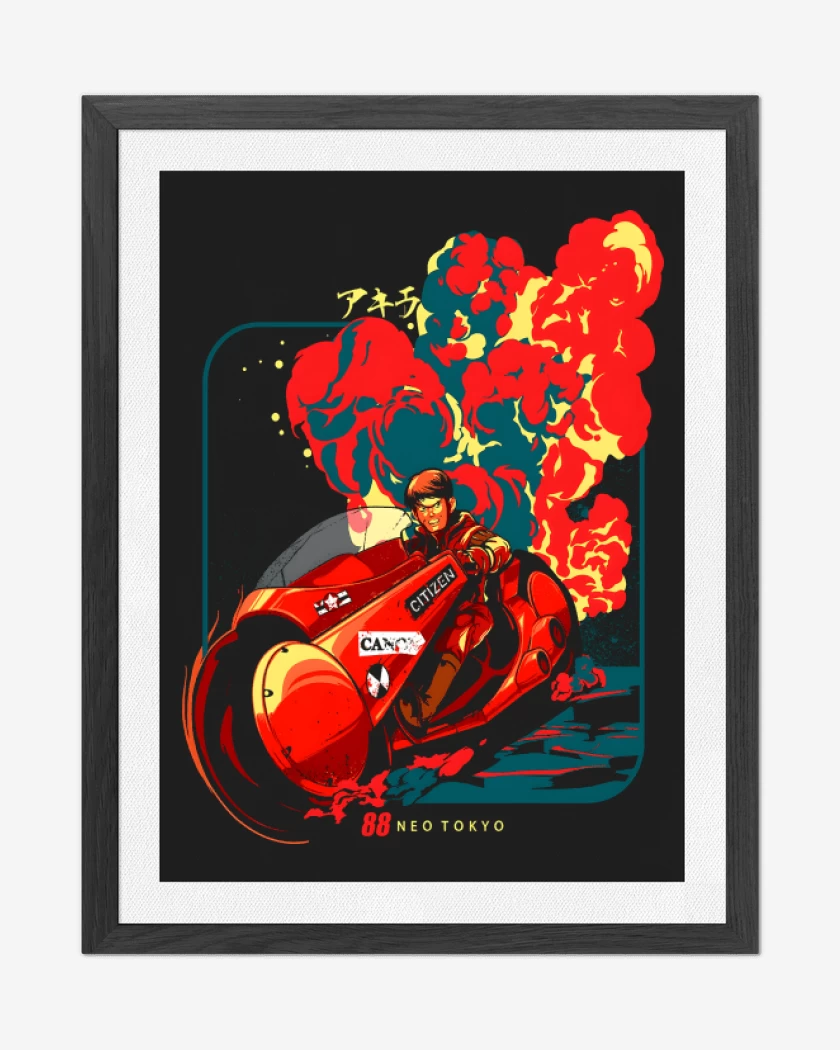 Cuadro decorativo Negro de Neo Akira