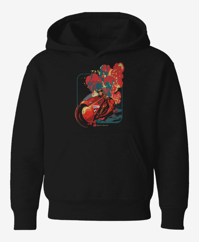 Poleron de niño Negro de Neo Akira