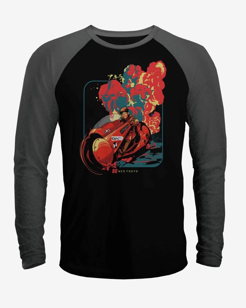 Polera Raglan Neo Akira