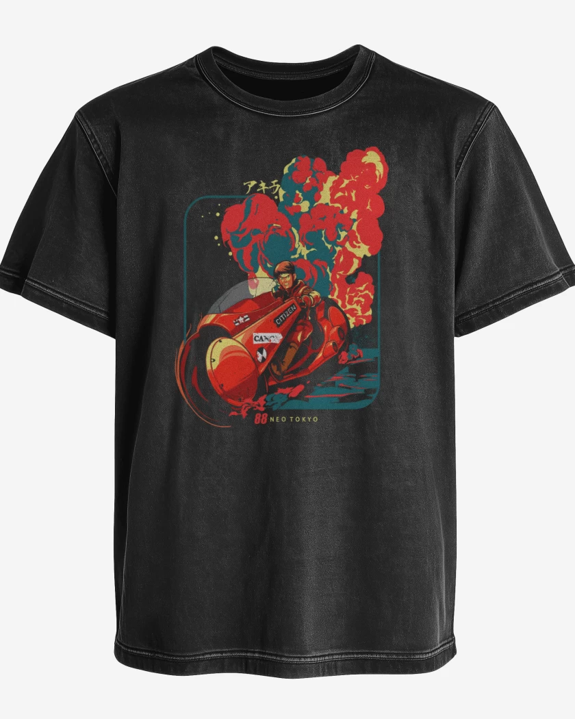 Polera desgastada Neo Akira