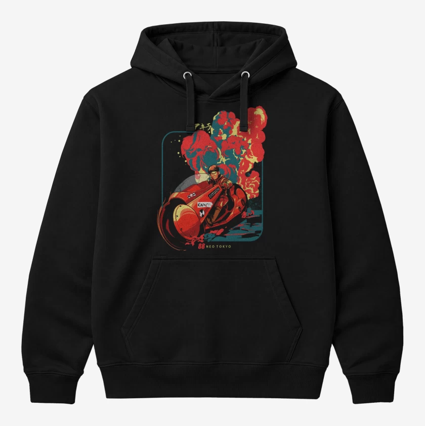 Polerón Canguro Negro de Neo Akira
