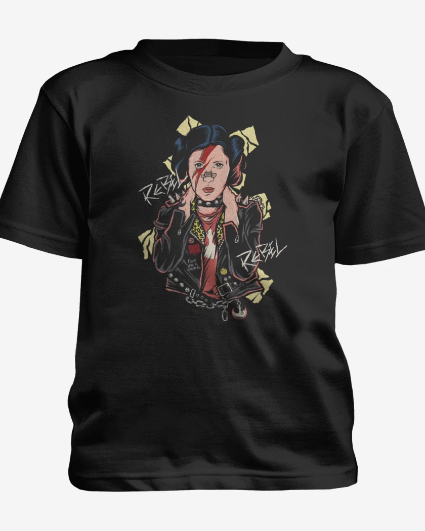 Polera de niño Negro de Rebel Rebel