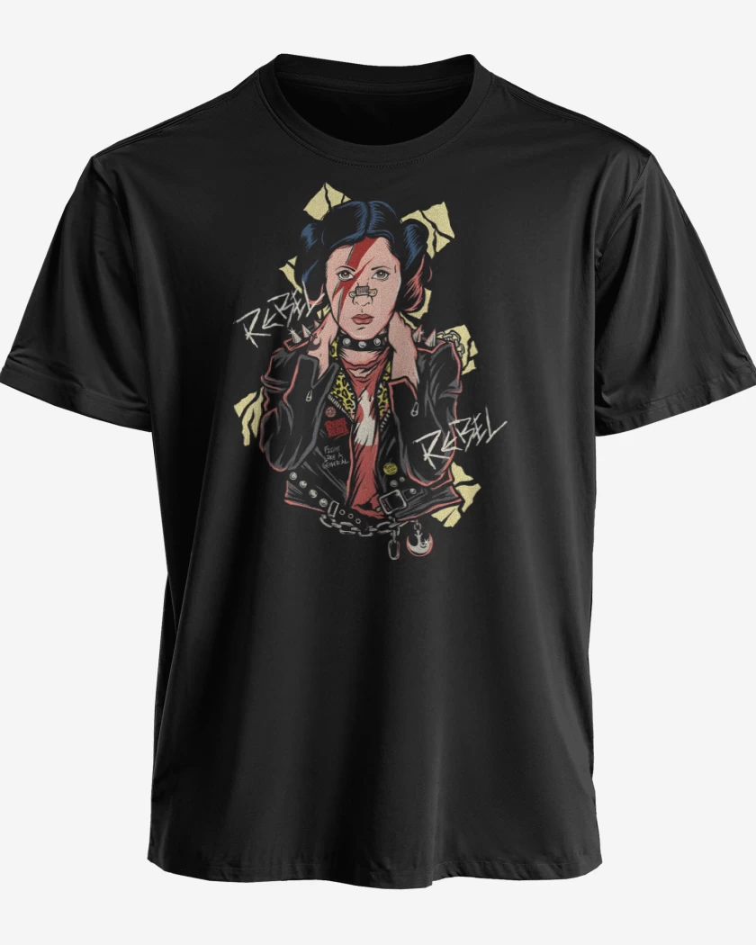 Polera premium Negro de Rebel Rebel