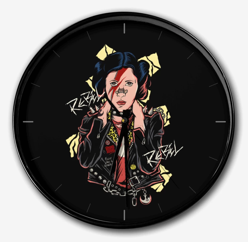 Reloj Negro de Rebel Rebel