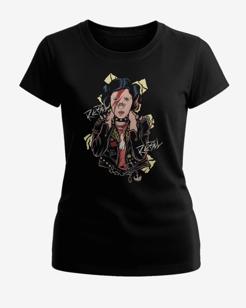 Polera de Mujer Negro de Rebel Rebel