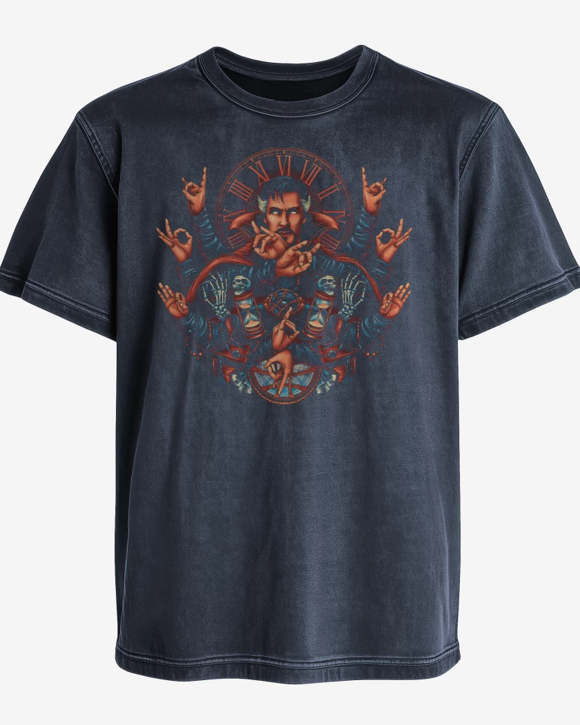 Polera desgastada Magic Strange