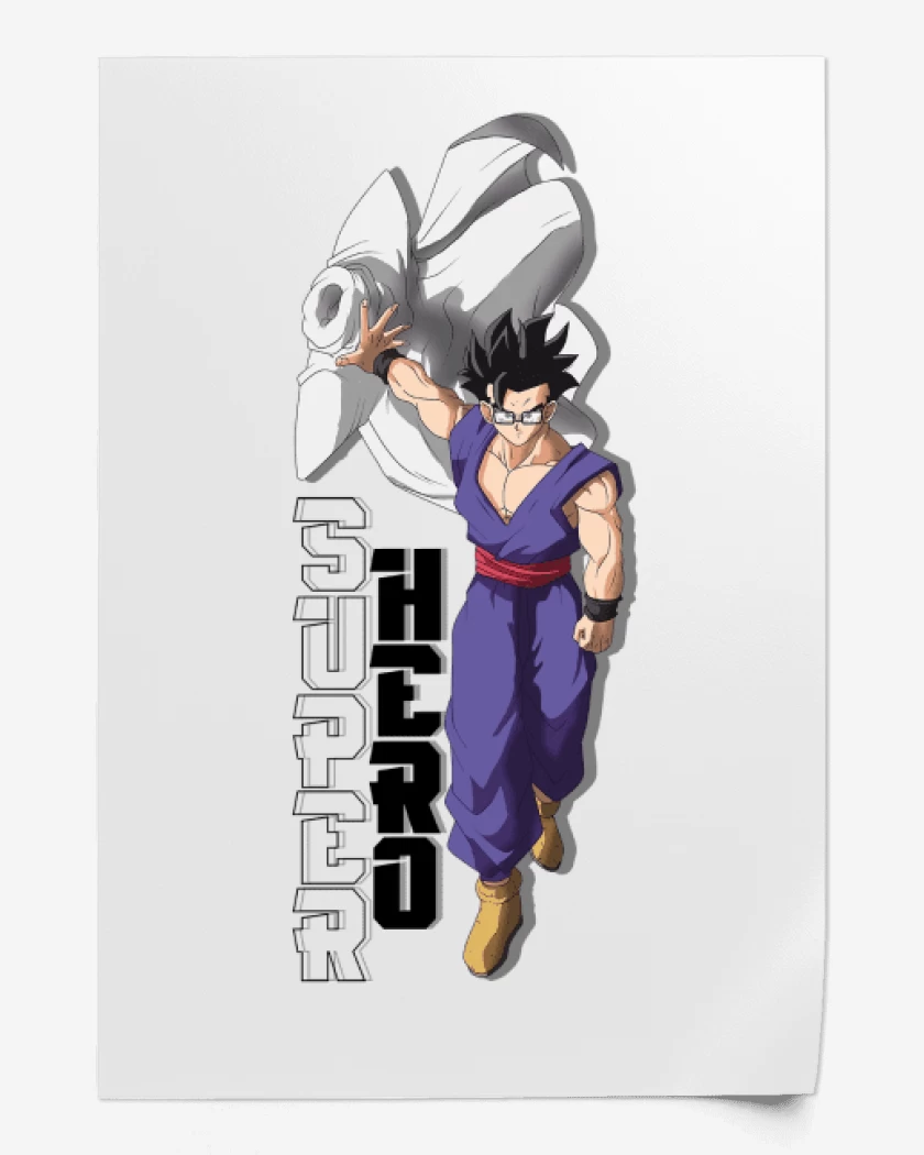 Print Gohan Super Hero