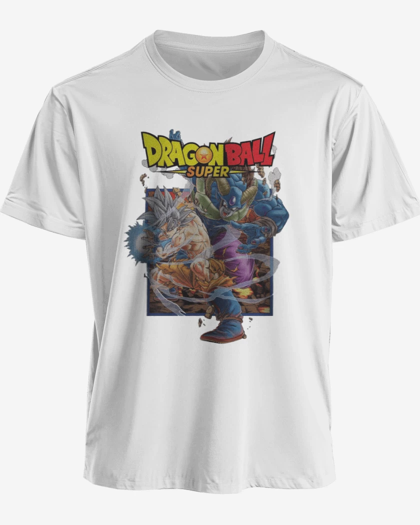 Polera Goku vs Moro
