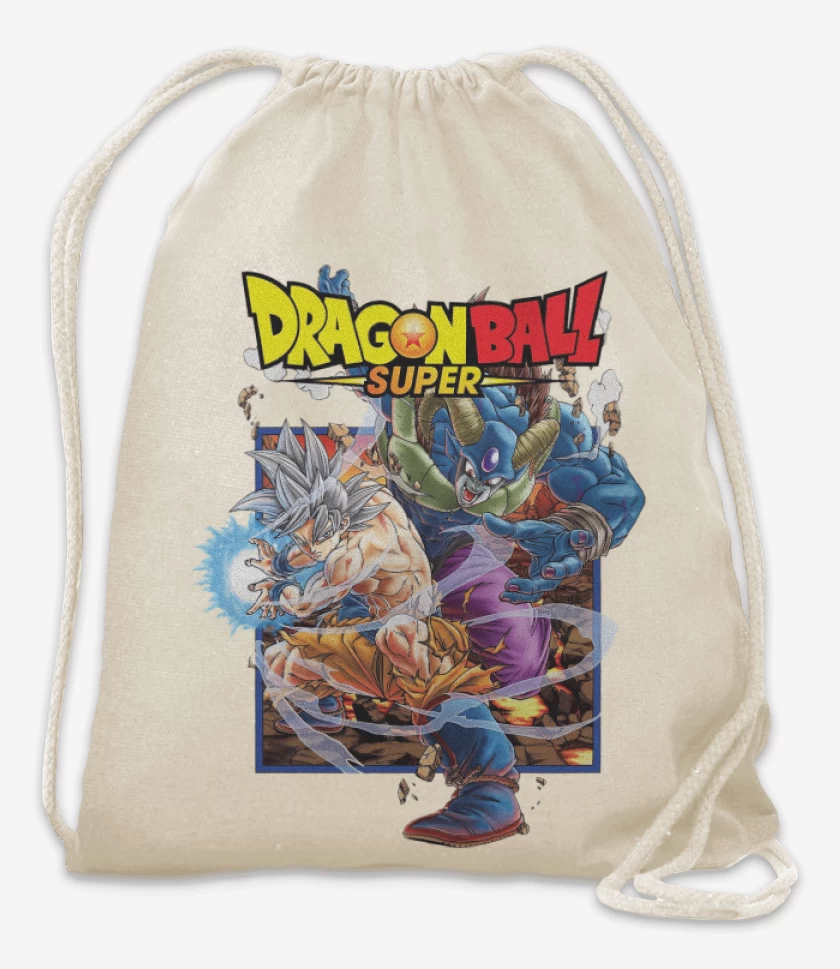 Mochila Blanco de Goku vs Moro