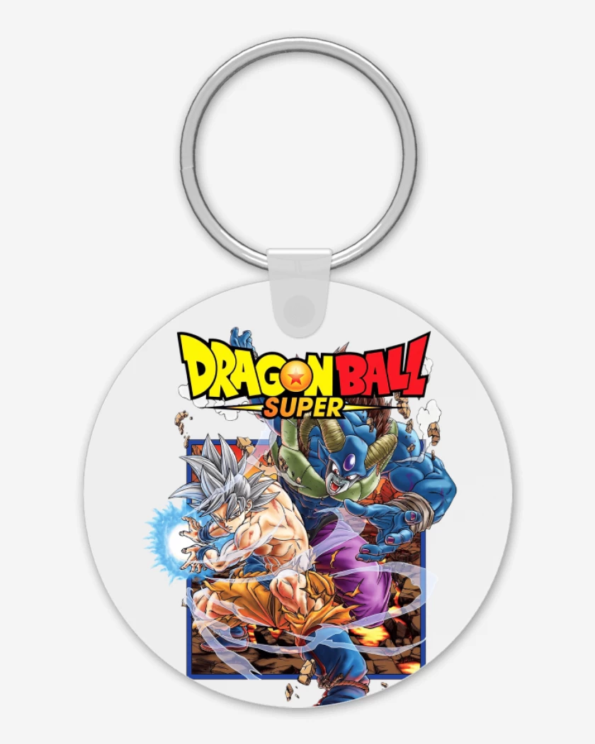Llavero Blanco de Goku vs Moro