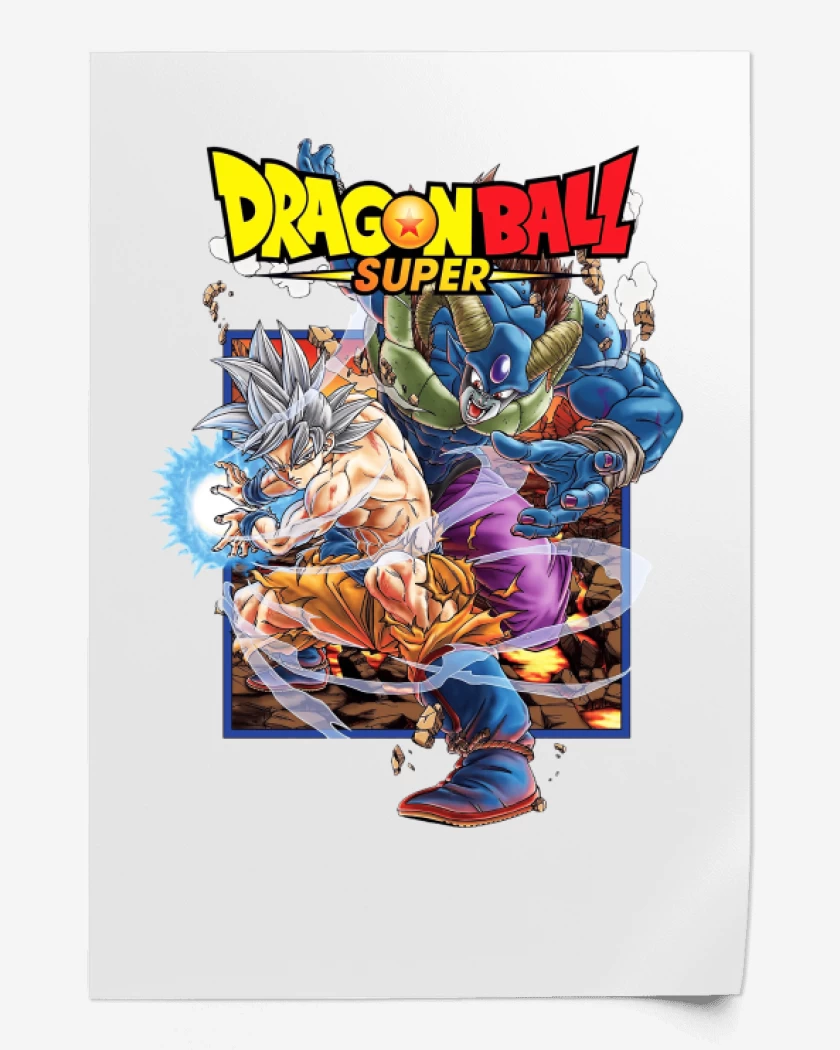 Print Goku vs Moro