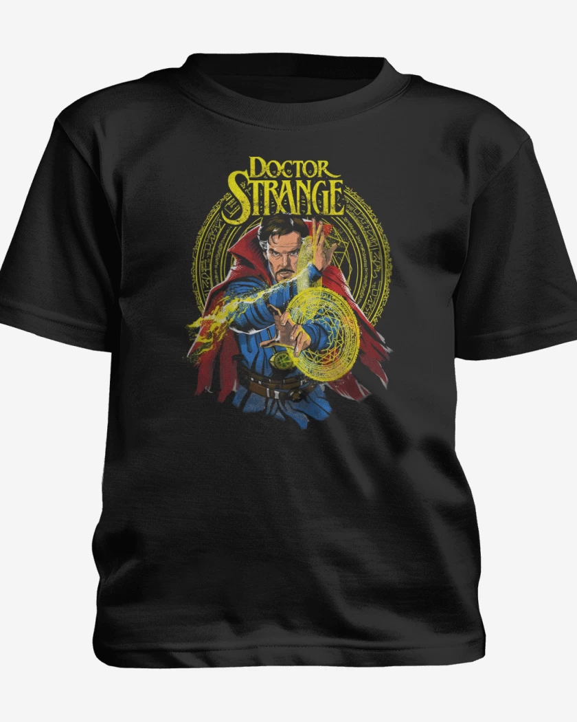 Polera de niño Negro de Strange