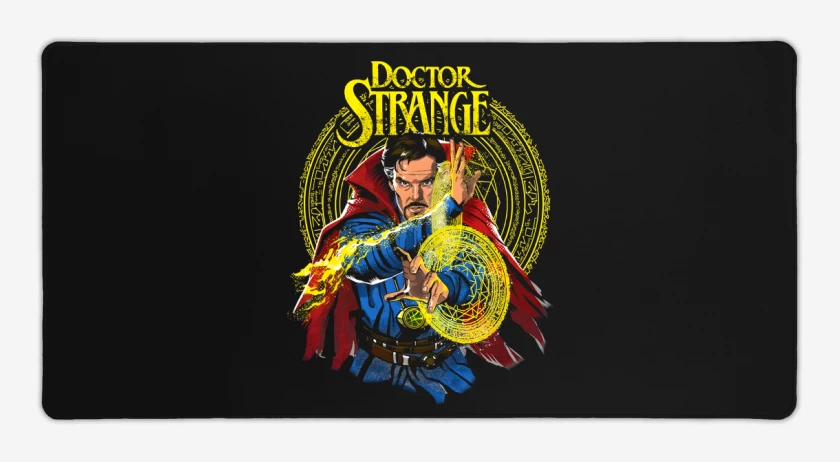 Mouse pad Gamer Negro de Strange