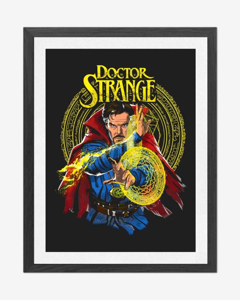 Cuadro decorativo Negro de Strange