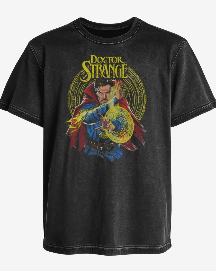 Polera desgastada Strange