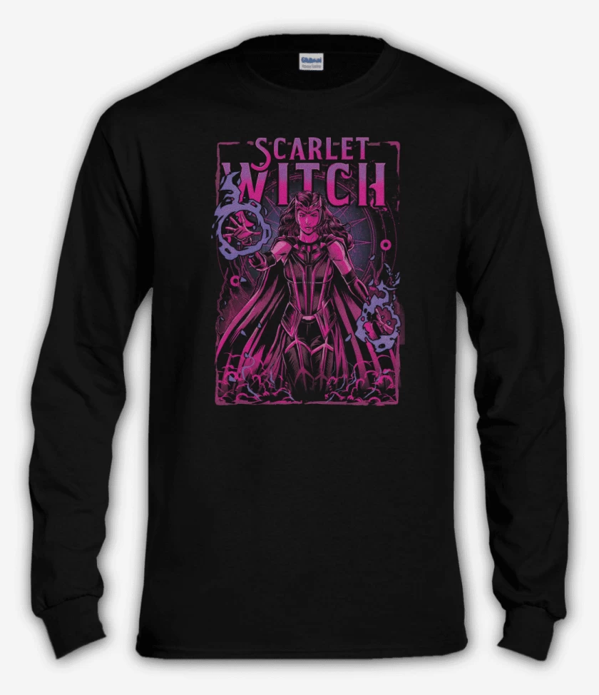 Polera manga larga Scarlet Witch
