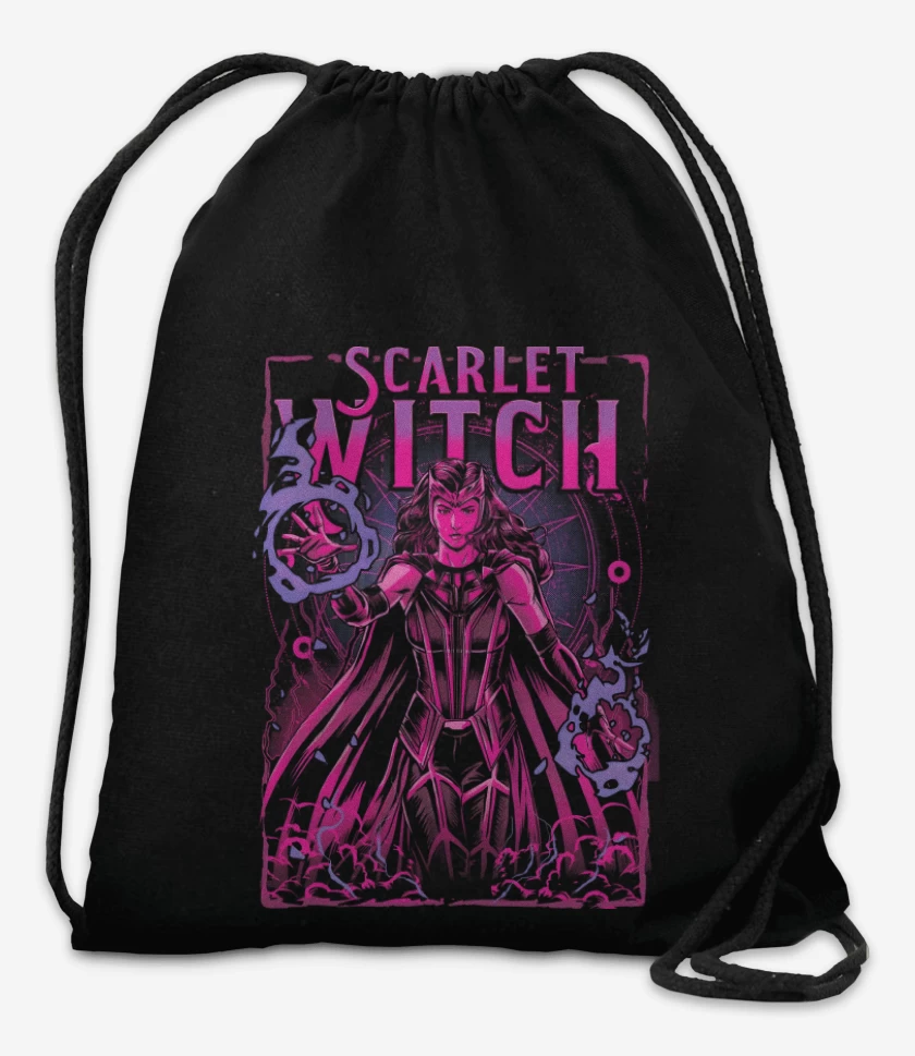Mochila Negro de Scarlet Witch