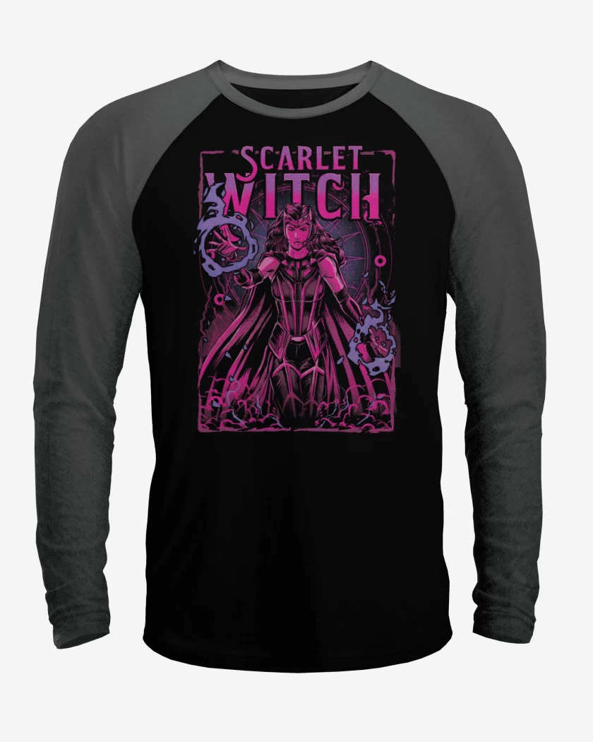 Polera Raglan Scarlet Witch