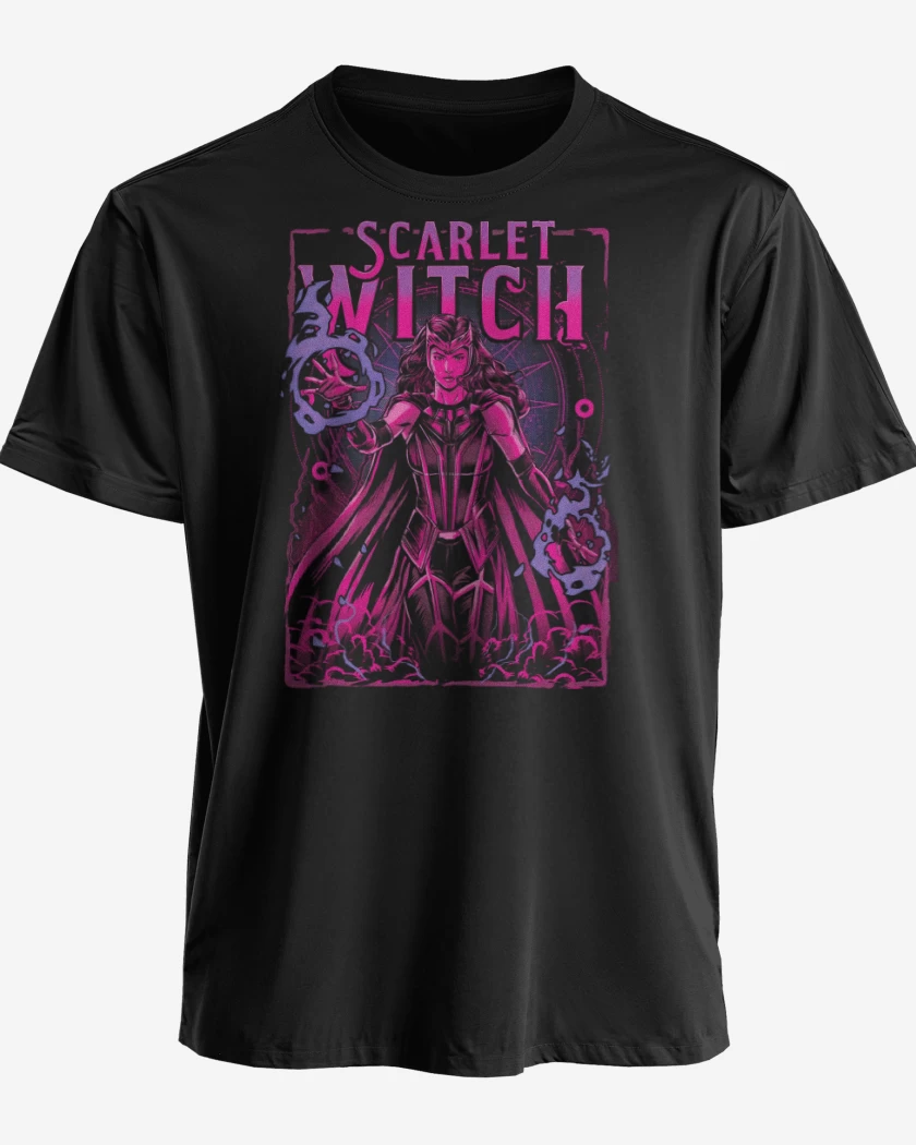 Polera premium Negro de Scarlet Witch