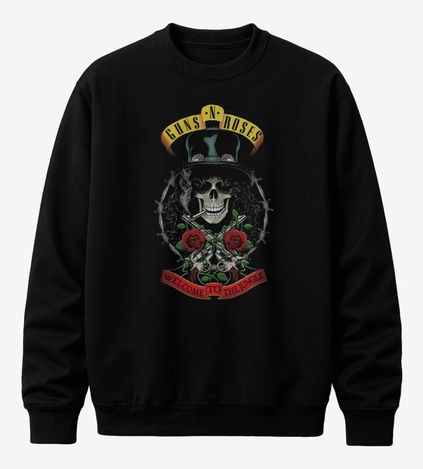 Poleron polo GnR Welcome to the jungle Slash