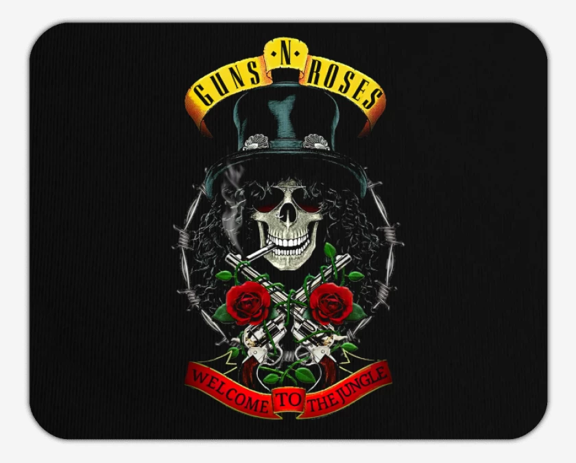 Mousepad GnR Welcome to the jungle Slash
