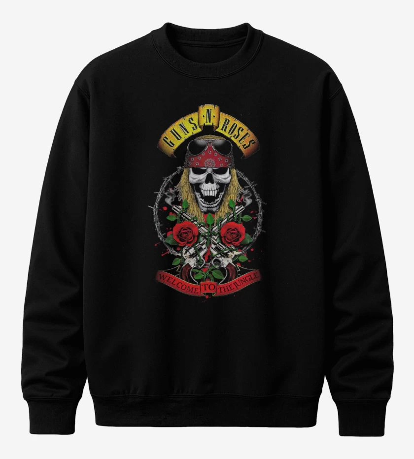 Poleron polo GnR welcome to the jungle Axl