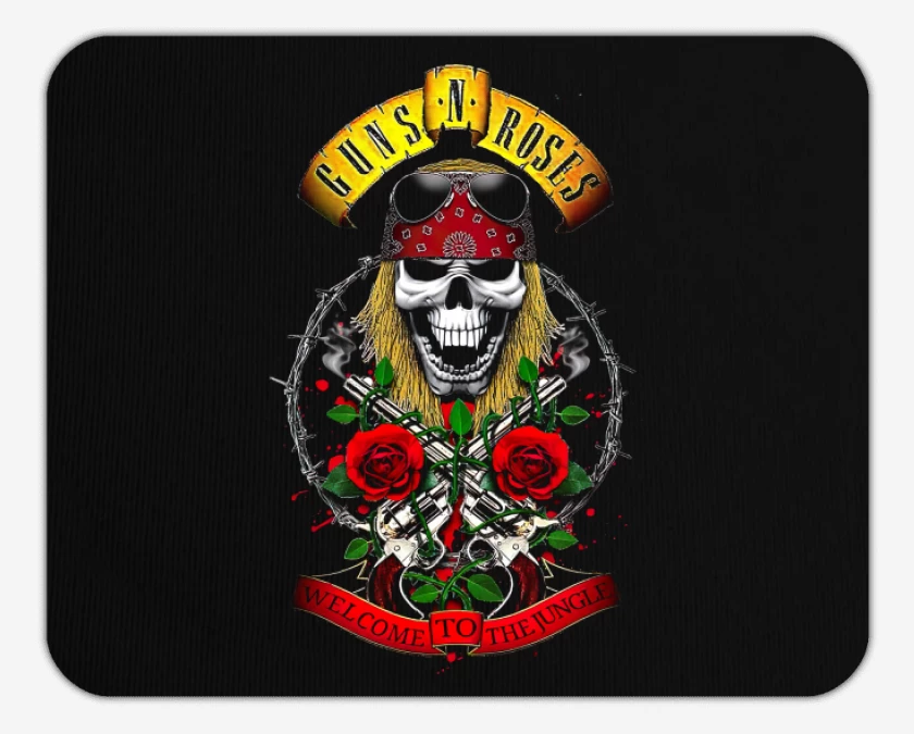 Mousepad GnR welcome to the jungle Axl