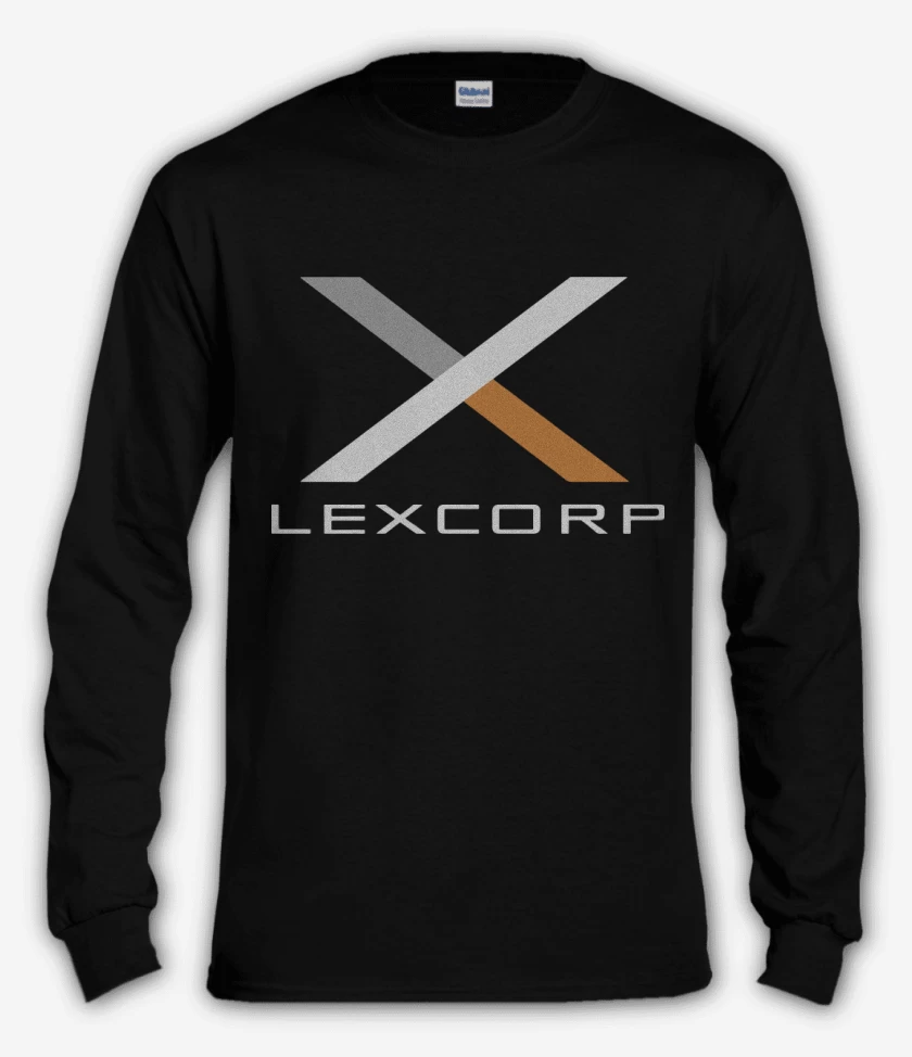 Polera manga larga Negro de LexCorp
